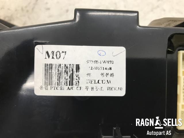 Varmeapparat betjening til Kia Rio 2011-2017 Type III (972501W070|)