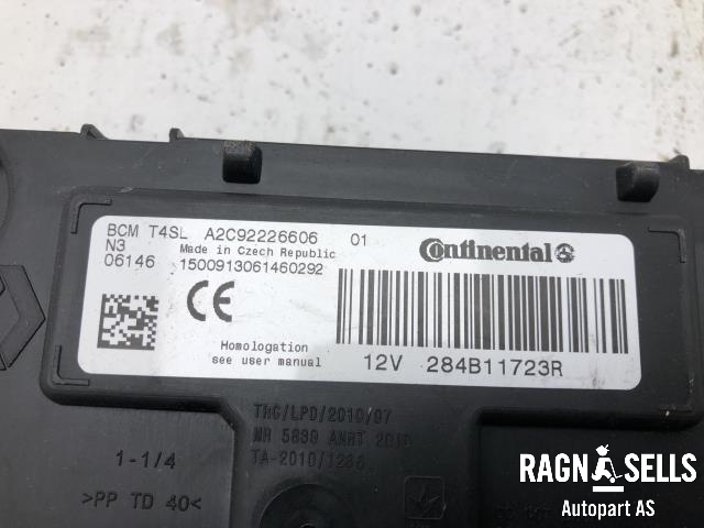 Styreenhet diverse til Dacia Duster 2010-2017 (Type I)  (CONTINENTAL|284B11723R|)