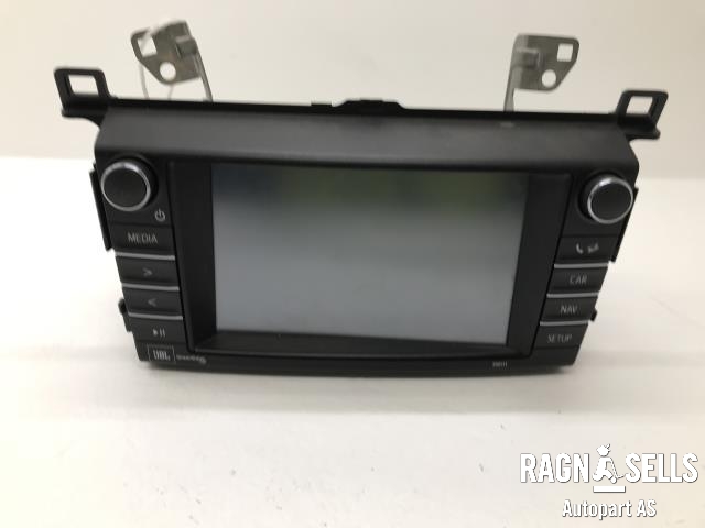 Bilstereo navigasjon til Toyota RAV4 2016-2019 (Type IV, Fase 2)  (8614042350|CVVT35F4AJ|)