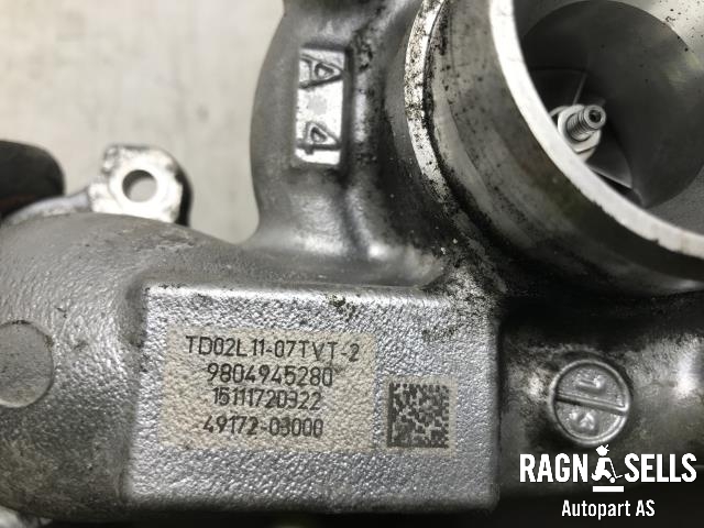 Turbo til Peugeot Partner 2015-2019 (Type II, Fase 2) (9804945280|0375 Q9|)
