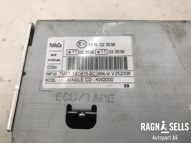 Bilstereo til Ford Focus 2008-2010 (Type II, Fase 2)  (7M5T18C815BC|)