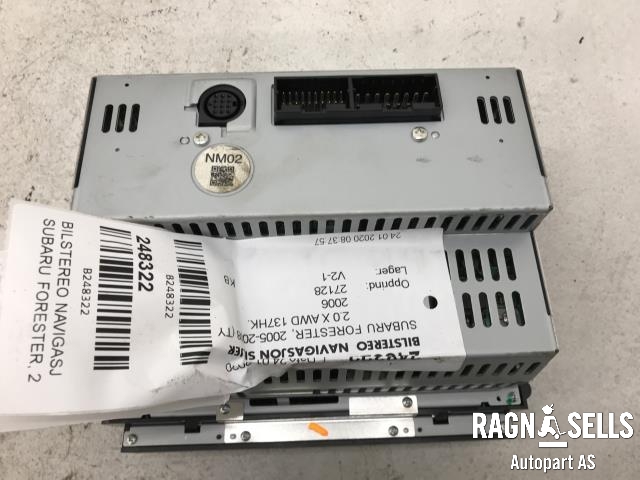 Bilstereo navigasjon skjerm til Subaru Forester 2005-2008 (Type II, Fase 2)  (Y31233270|86281SA020|U8090118)