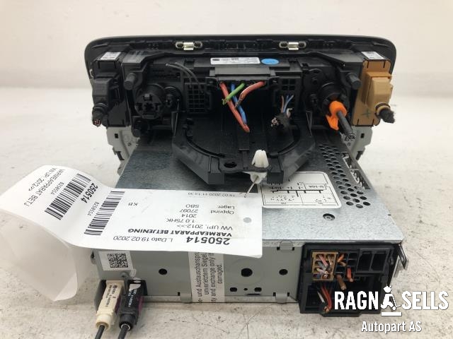 Varmeapparat betjening til VW Up 2012-2019  (CZ2468105381|1SO820045S|1S0354876)