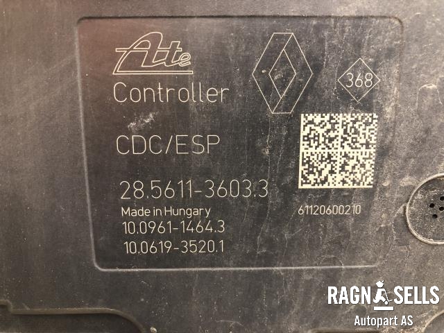 ABS sentral til Renault Megane 2009-2016 Type III (47667984R4C|95CT2AAY2|)
