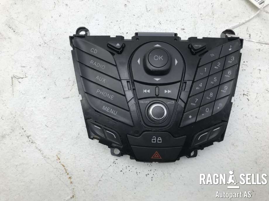Bilstereo betjeningspanel til Ford Transit Courier, 2014-2018 (Type I, Fase 1) (FORD|331431000)