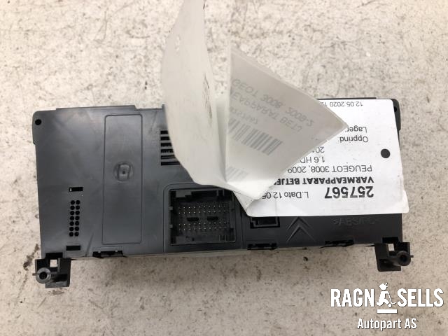 Varmeapparat betjening til Peugeot 3008 2009-2016 (Type I)  (96738322XT|)