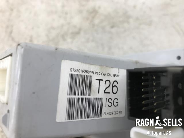 Varmeapparat betjening til Kia Venga 2010-2017 (CONTINENTAL|4YNT26ELH009|97250 1P260EQ|)