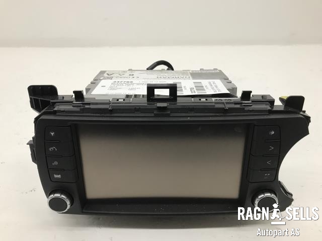 Bilstereo navigasjon til Toyota Yaris 2014-2020 (Type III, Fase 2)  (861400D110|)