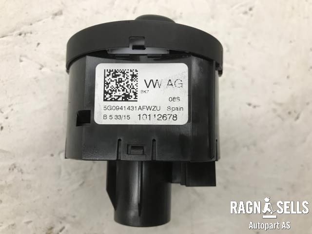 Bryter lys til VW Polo 2014-2017 (Type V, Fase 2)  (5G0941431|)