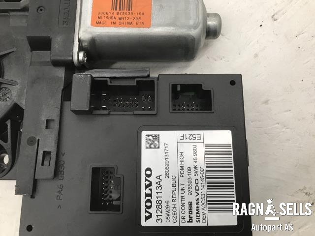 Ruteheis, kun motor, høyre foran til Volvo V50 2007-2012 (Fase 2)  (31288113AA|)