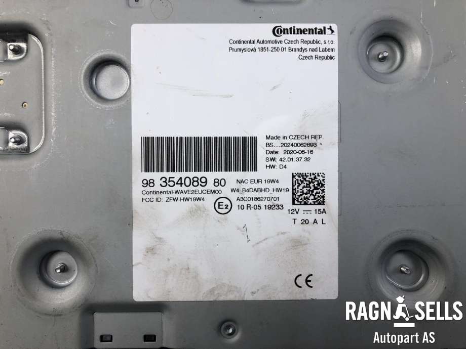 Bilstereo til Peugeot e-208 2019-->> (9835408980|)