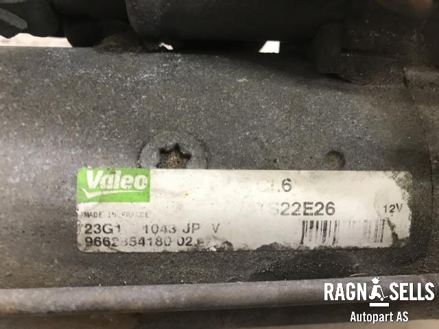 Starter diesel til Peugeot 508 2011-2014 (Type I, Fase 1)  (VALEO|966285418002|)