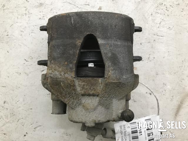 Bremsecaliper høyre foran til Škoda Fabia, 2010-2014 (Type II, Fase 2)