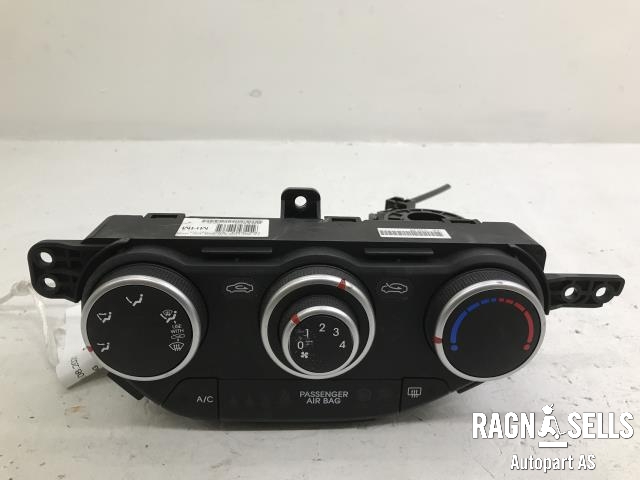 Varmeapparat betjening til Kia Picanto, 2011-2017 (Type II)  (972501Y020)