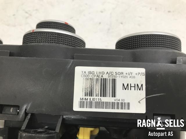 Varmeapparat betjening til Kia Picanto 2011-2017 (Type II)  (972501Y020|)
