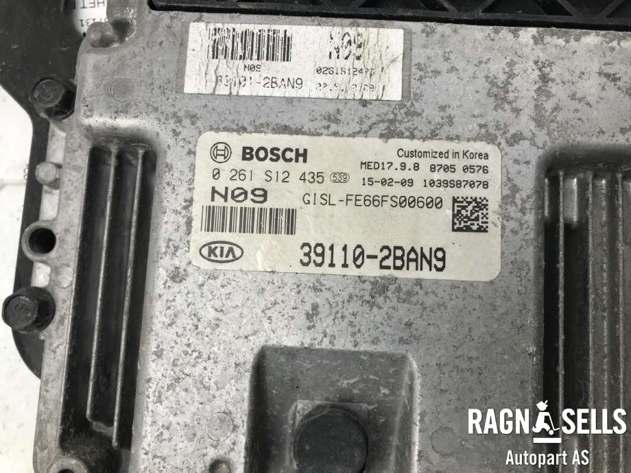 Styreenhet motor til Kia Sportage 2010-2016 (Type III)  (BOSCH|391102BAN9|0261S12435|)