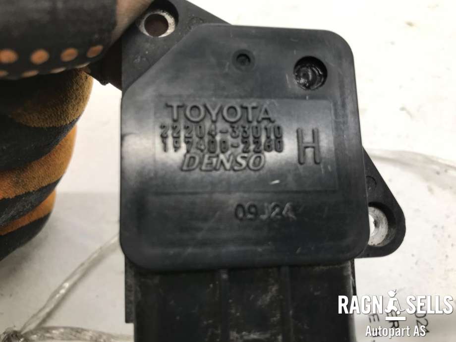 Luftmengde/luftmassemåler til Toyota Yaris 2006-2009 (Type II, Fase 1)  (1974002260|)
