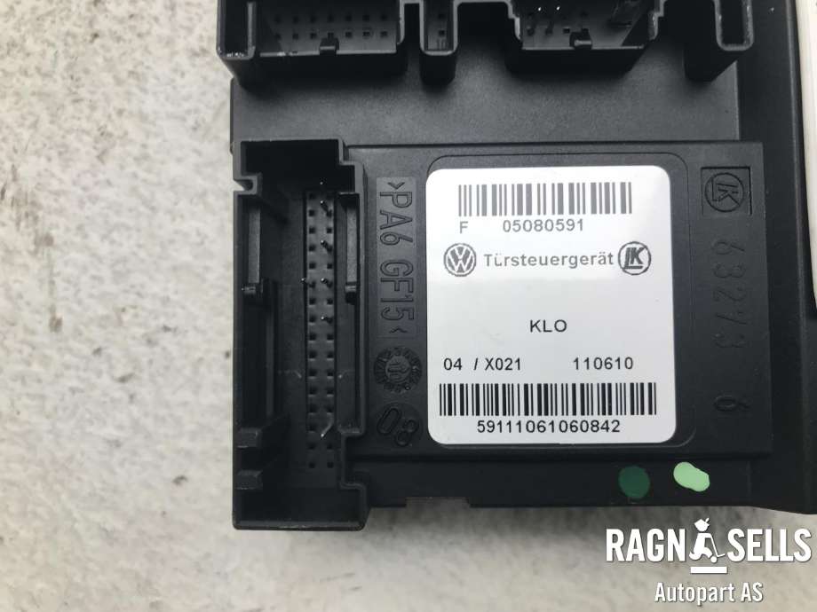 Ruteheis, kun motor, høyre bak til Audi A3 2009-2012 (Type II, Fase 2)  (8P4959802F|)