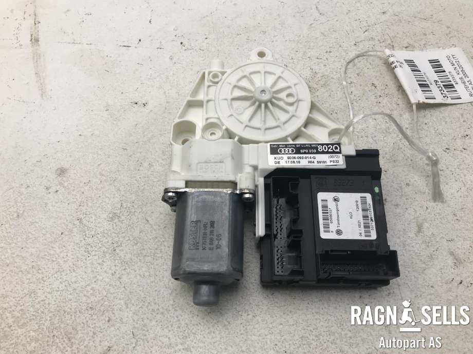 Ruteheis, kun motor, høyre foran til Audi A3, 2009-2012 (Type II, Fase 2)  (8P4959802Q)