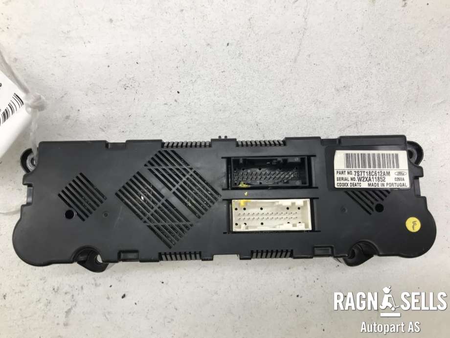 Varmeapparat betjening til Ford Mondeo 2007-2010 (Type IV, Fase 1)  (FORD|7S7T18C612AM|1676129|)