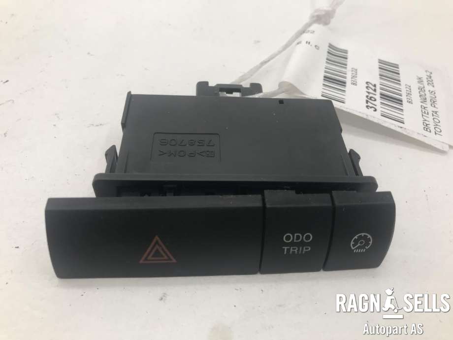 Bryter nødblink til Toyota Prius 2004-2009 (Type II) (COMBI) (COMBI) (7S8706|)