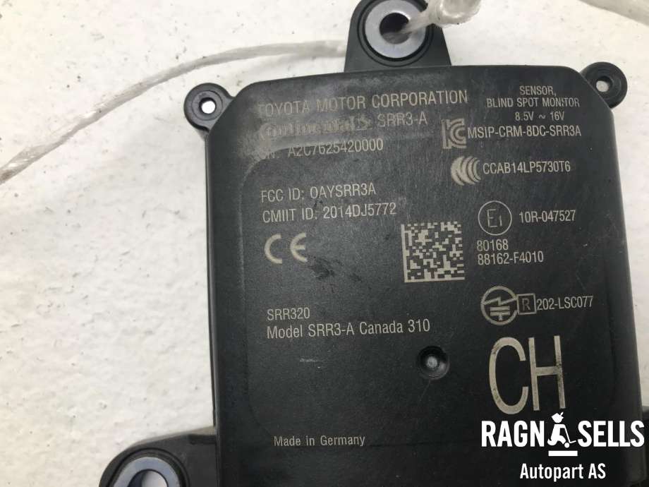 Sensor radar til Toyota C-HR 2016-->>  (TOYOTA|88162F4010|)