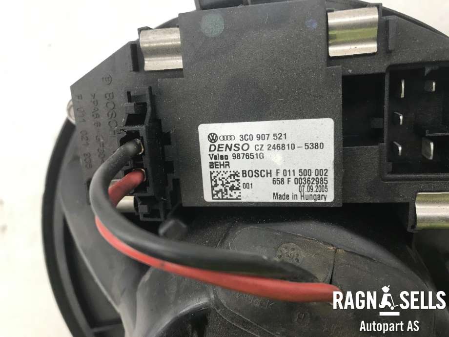 Varmeapparat motor til VW Golf, Plus/Cross 2005-2009 (Fase 1)  (DENSO|3C0907521|CZ2468105380|)
