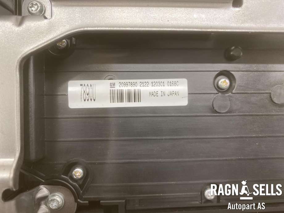 Bilstereo betjeningspanel til Opel Insignia A 2009-2014 (20997890|)