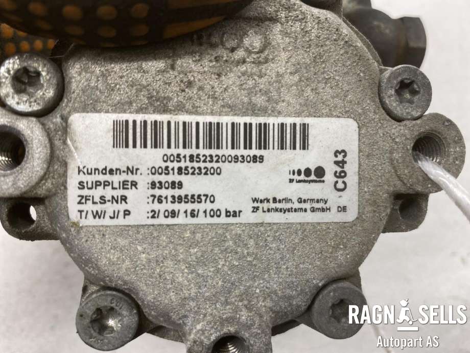 Servo pumpe mekanisk til Fiat Doblo 2010-->> (Type II)  (7613955570|)