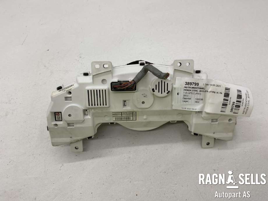 Instrumentpanel til Honda Civic 2012-2015 (Type IX, Fase 1)  (HR0407021|)