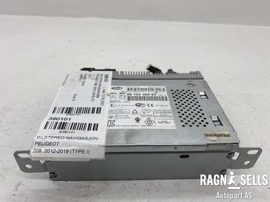Bilstereo navigasjon til Peugeot 208 2012-2019 (Type I) (9815356680|)