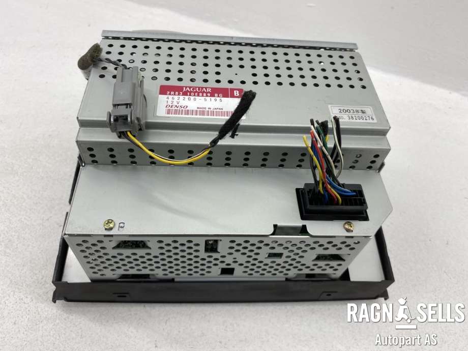 Multimedia display (MCU - Media Controller Unit) til Jaguar S-Type 1999-2008  (DENSO|2R8310E889BG|4622005195|)
