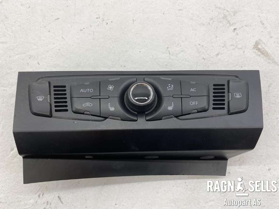 Varmeapparat betjening til Audi A4 2007-2014 (Type IV) (B8) (B8) (8T1820043P|)