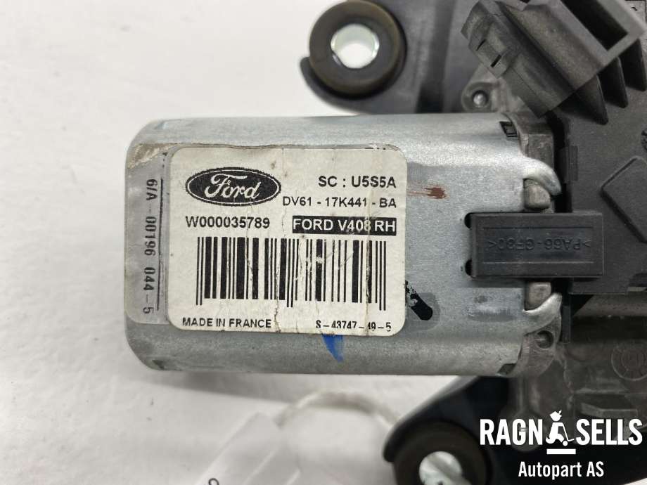Viskermotor bakrute til Ford Transit Connect 2013-2018 Type II, Fase 1  (DV6117K441BA|)