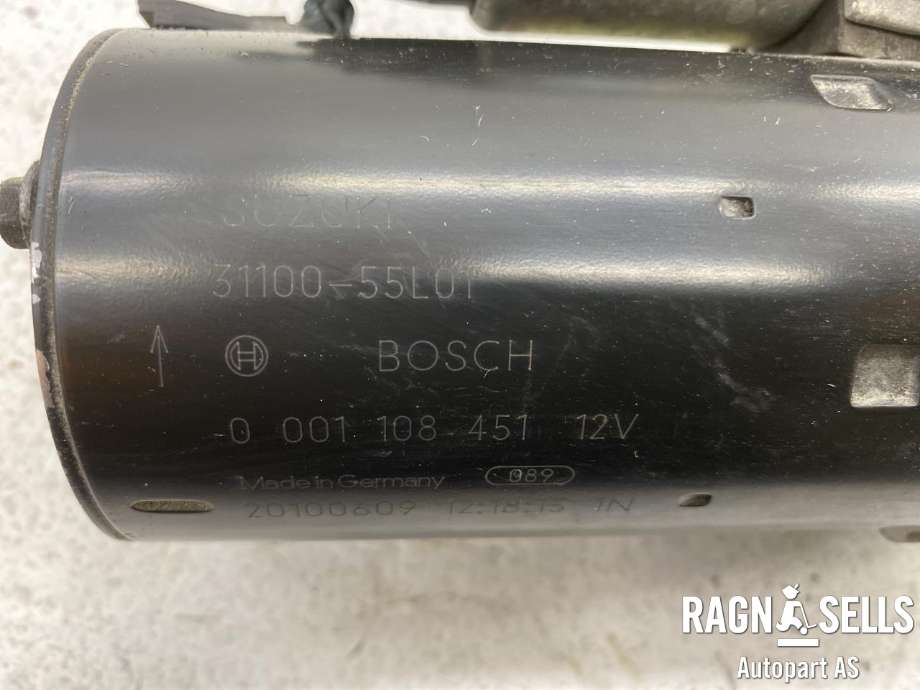 Starter diesel til Suzuki SX4 2009-2013 (Type I, Fase 2) (BOSCH|3110055L01|0001108451|)
