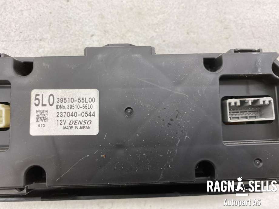 Varmeapparat betjening til Suzuki SX4 2009-2013 (Type I, Fase 2)  (3951055L00|2370400544|)
