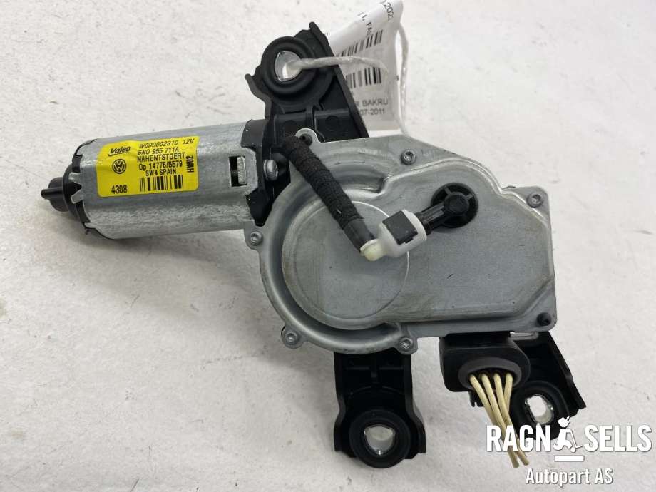 Viskermotor bakrute til VW Tiguan 2007-2011 (Type I, Fase 1)  (VALEO|5N0955711A|)