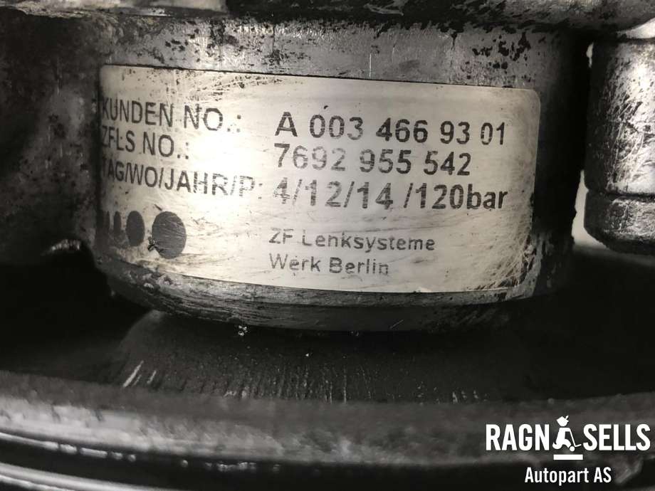 Servo pumpe mekanisk til Mercedes Sprinter 2013-2018 (Fase 2) (906) (906) (A0034669301 | A0044668201 | A0054660101|)