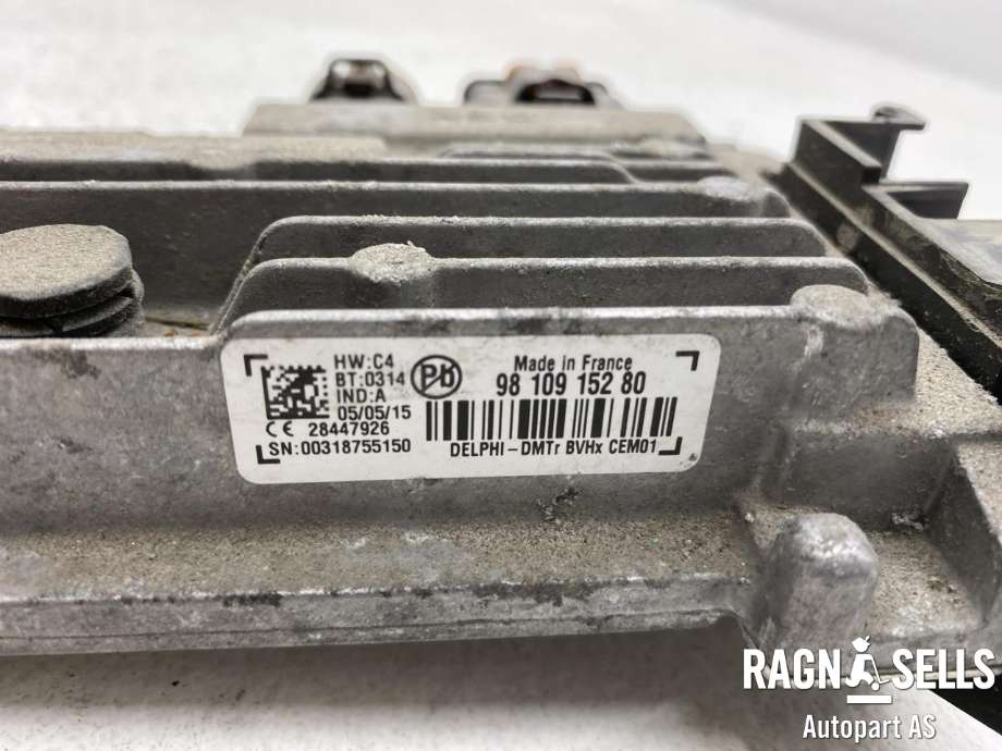 Styreenhet motor til Citroën Berlingo 2015-2019 (Type II, Fase 2)  (DELPHI|9810915280|)