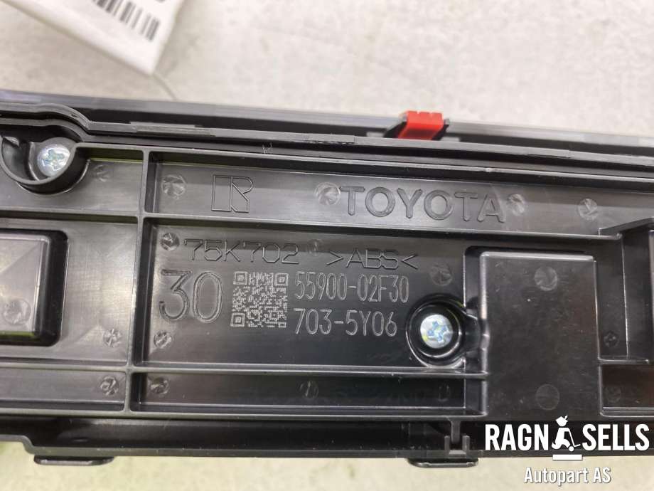Varmeapparat betjening til Toyota Corolla 2019-->>  (5590002F30|)