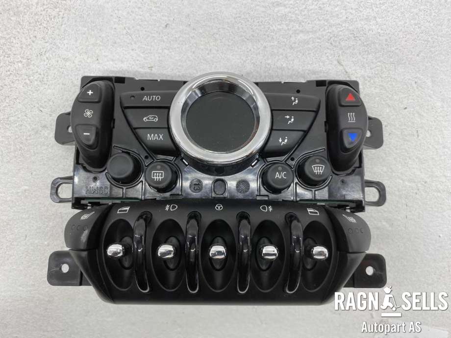 Varmeapparat betjening til Mini One/Cooper 2007-2014 (R55-57) (R55-57) (64 11 3 457 397|64 11 3 456 239|)