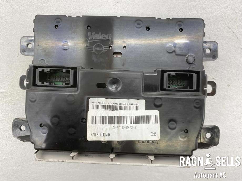 Varmeapparat betjening til Mini One/Cooper 2007-2014 (R55-57) (R55-57) (64 11 3 457 397|64 11 3 456 239|)