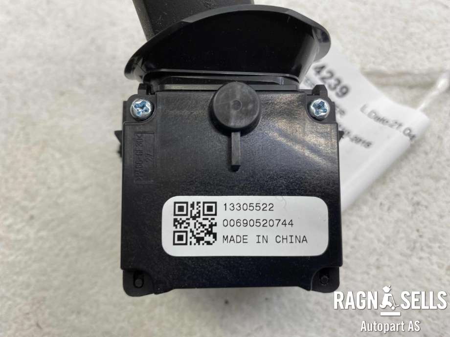 Bryter visker til Opel Astra J 2010-2015 (13305522|)