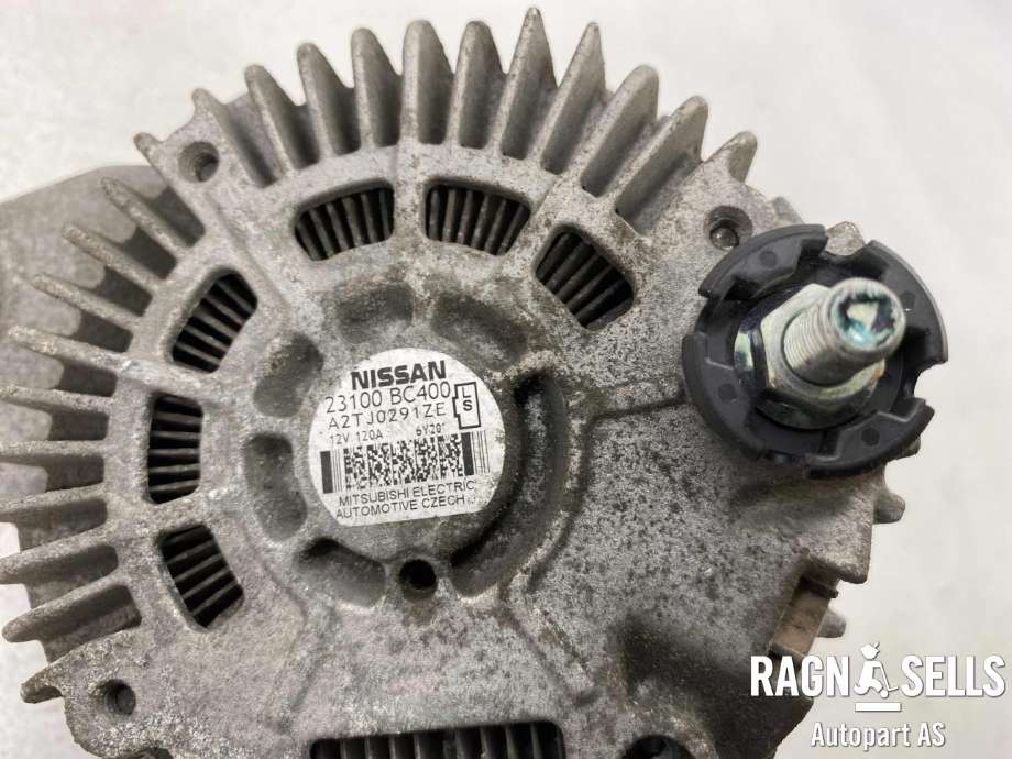 Dynamo til Nissan Qashqai 2007-2010 (Type I, Fase 1) (23100BC400 | 23100BC00A | 23100EM01A|231001HS1A | A002TJ0291|)