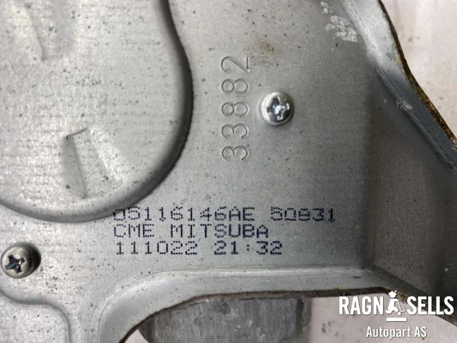 Viskermotor bakrute til Jeep Compass 2012-2016 (Type I, Fase 2) (05116146AE|)