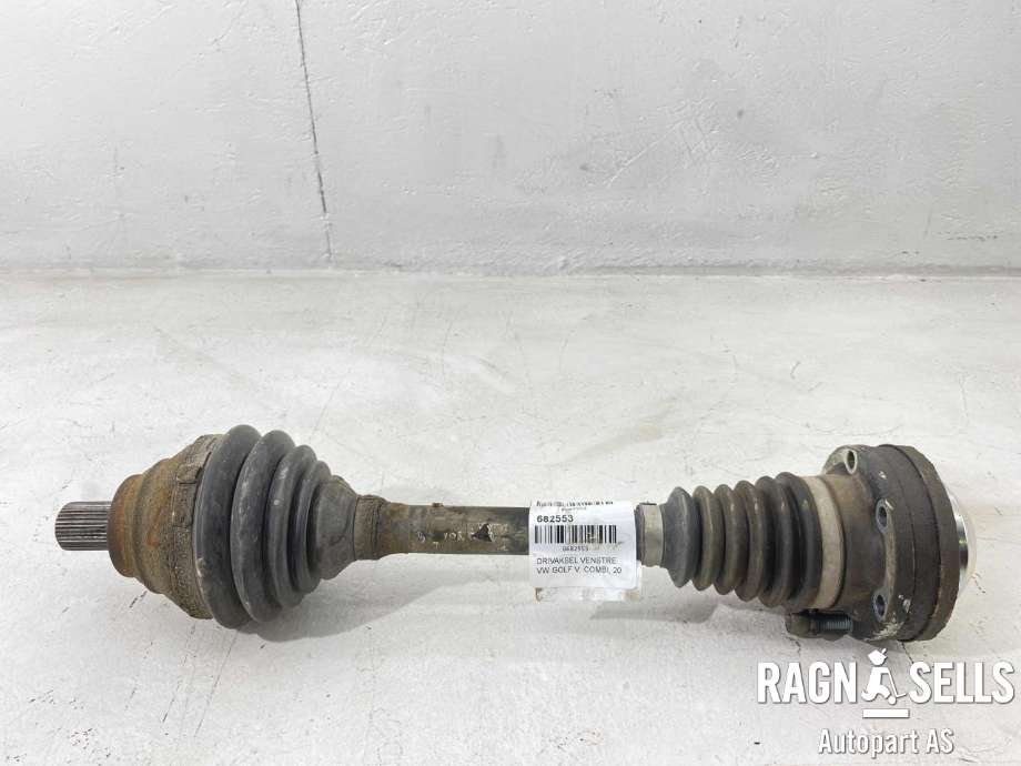 Drivaksel venstre foran, diesel/manuell til VW Golf V, Combi 2003-2008 (1K0407271R|)