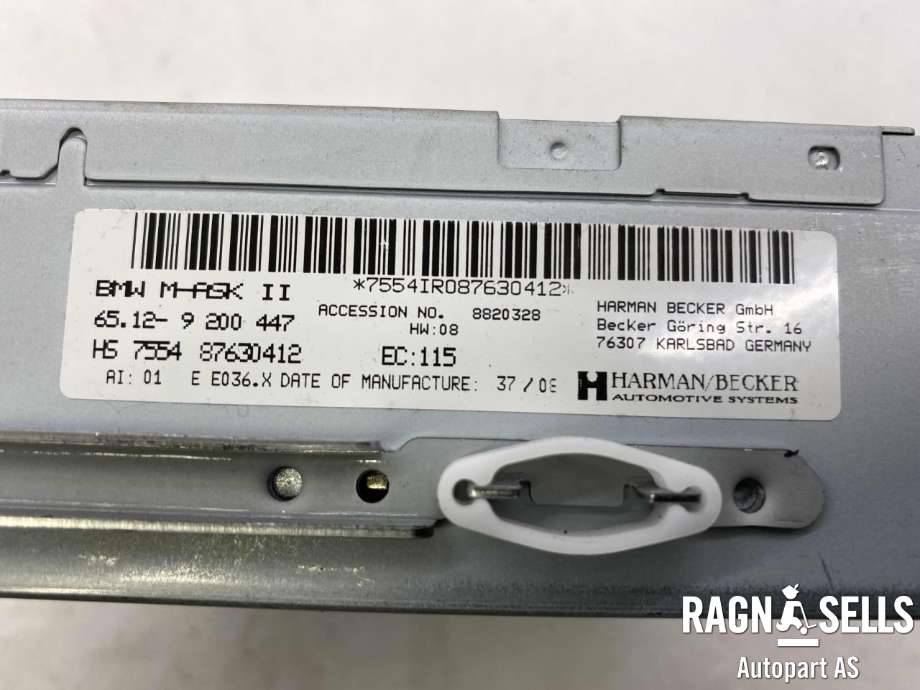 Bilstereo navigasjon til BMW 3-Serie 2005-2011 (E90/E91/E92/E93) (E90/E91/E92/E93) (65129200447|)