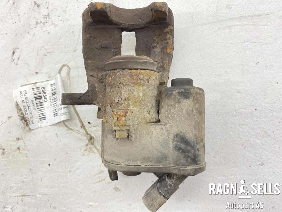 Bremsecaliper høyre bak, elektrisk til Audi A6 2008-2011 (Type III, Fase 2) (C6) (C6) (4F0 615 404 F|)