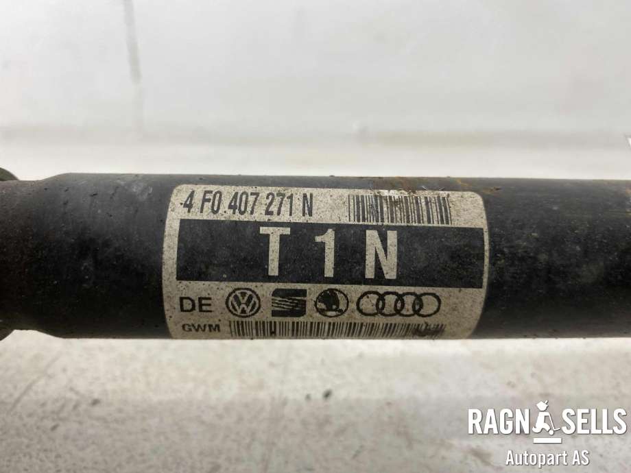 Drivaksel venstre foran, diesel/automat til Audi A6 2008-2011 (Type III, Fase 2) (C6) (C6) (4F0 407 271N|)