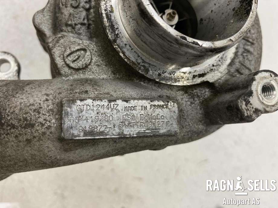 Turbo til Ford Transit Connect 2013-2018 Type II, Fase 1 (9804119380 | 1610580580 | 95525951|3642582 | 3642582 |)